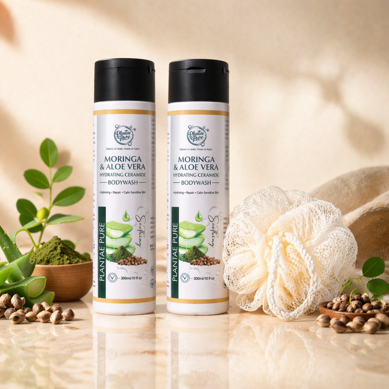 Non-Toxic Ayurvedic Body Wash India (Pack of 2) | Plantae Pure