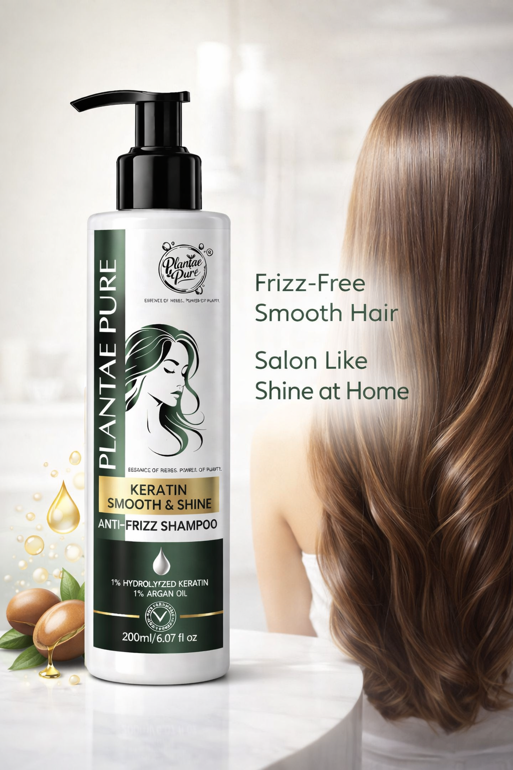 Best Plant-Based Shampoo for Dry Hair (Pack of 2) | Natural Haircare