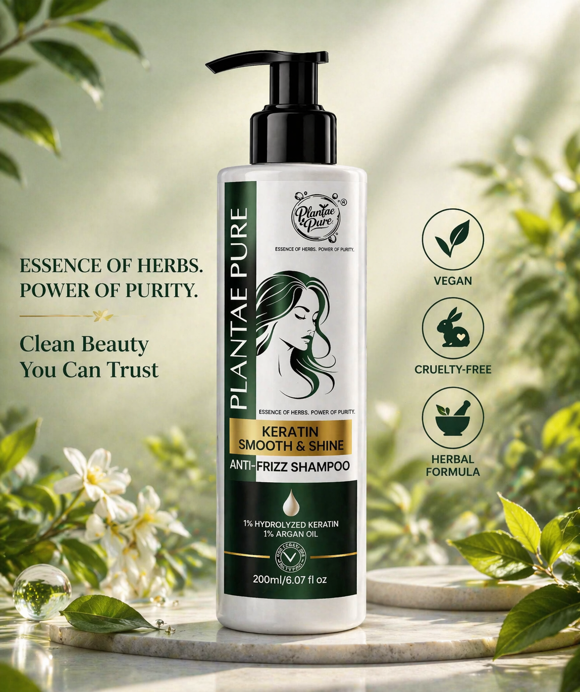 Natural Skin Brightening Face Wash & Shampoo Combo | Plantae Pure
